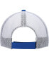 ფოტო #2 პროდუქტის Big Boys Royal, White Los Angeles Rams Adjustable Trucker Hat