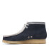 [26165077] Mens Clarks Originals Wallabee Boot VCY 'Navy Grey'