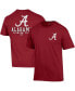 Фото #1 товара Men's Crimson Alabama Crimson Tide Team Stack 2-Hit T-shirt