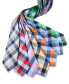 ფოტო #5 პროდუქტის Men's Buffalo Plaid Tartan Tie