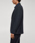 ფოტო #3 პროდუქტის Men's Slim-Fit Herringbone Wool Suit Jacket