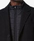 ფოტო #4 პროდუქტის Men's Sheffield Melton Wool Slim Overcoat with Interior Bib