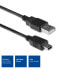 Фото #4 товара ACT AC3050 - 1.8 m - USB A - Mini-USB B - USB 2.0 - 480 Mbit/s - Black