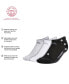 ფოტო #2 პროდუქტის Women's 3-Pk. Superlite 3-Stripe No-Show Socks