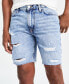 Фото #3 товара Men's Slim-Fit Wyatt Destroyed Cut-Off Shorts