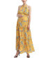 ფოტო #1 პროდუქტის Maternity Soleil Floral Print Maxi Dress