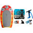 SAFE WATERMAN Sled Rescue 6´0´´ Inflatable Paddle Surf Set yellow / red, 182.9 cm - фото #2