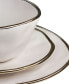 Фото #10 товара Textured, Uneven Dimpled Design Ricardo 16 Piece Stoneware Dinnerware Set, Service for 4