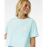 ფოტო #4 პროდუქტის RIP CURL Wettie Icon Crop short sleeve T-shirt