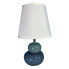 Фото #1 товара Настольная лампа Versa Синий Керамика Текстиль (15 x 22,5 x 9,5 cm)