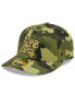 Фото #4 товара Men's Camo Oakland Athletics 2022 Armed Forces Day On-Field Low Profile 59FIFTY Hat