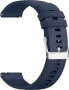 Beline Beline pasek Watch 22mm Grid Texture Silicone granatowy /dark blue box - фото #2