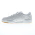 Фото #5 товара Reebok Club C 85 Mens Gray Suede Lace Up Lifestyle Sneakers Shoes 7.5