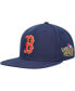 ფოტო #1 პროდუქტის Men's Navy Boston Red Sox Champ'd Up Snapback Hat