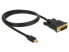 Фото #4 товара Delock 83988, 1 m, Mini DisplayPort, DVI-D, Male, Male, Gold