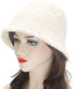 Фото #4 товара Women's Winter Dome Bell Hat Wool Fishing Hats England Warm Solid Fedora