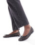 Фото #1 товара RAID Rimpi embellished ballet flats in black mesh