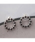 ფოტო #2 პროდუქტის Women's Halo Stud Earrings