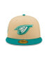 Фото #3 товара Men's Natural, Teal Toronto Blue Jays Mango Forest 59FIFTY fitted hat