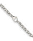 Stainless Steel 3mm Franco Chain Necklace