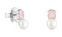 Фото #1 товара Silver earrings with teddy bear and real pearl Puppies 1002075700
