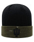 Фото #2 товара Men's Olive, Black Indiana Hoosiers OHT Military-Inspired Appreciation Skully Cuffed Knit Hat