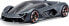 Фото #4 товара bburago Lamborghini Terzo Millennio Black 1:24