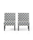Фото #1 товара Kassi Accent Chair Set, 2 Piece