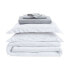 Фото #2 товара Twin XL 5pc Antimicrobial Seersucker Bed in a Bag White - Truly Calm