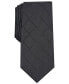Фото #1 товара Men's Windowpane Tie, Created for Macy's