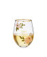 Choose Happy Stemless Wine Glass