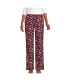 Фото #3 товара Women's Print Flannel Pajama Pants