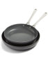 Фото #1 товара Hard-Anodized Aluminum 2-Pc. Frypan Set, Created for Macy's