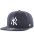 Фото #3 товара Men's Navy New York Yankees 1996 World Series Sure Shot Captain Snapback Hat