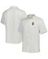 Фото #2 товара Men's White St. Louis Cardinals Sport Tropic Isles Camp Button-Up Shirt