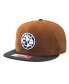 ფოტო #1 პროდუქტის Men's Brown Club America Cognac Fitted Hat