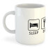 KRUSKIS 325ml Sleep Eat And Climb Mug