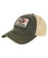 ფოტო #2 პროდუქტის Men's Black Georgia Bulldogs College Football Playoff 2022 National Champions Lockup Patch Trucker Adjustable Hat