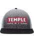Фото #1 товара Men's Gray Temple Owls Snapback Hat