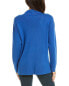Фото #2 товара To My Lovers Ribbed Wool-Blend Sweater Women's Blue S/M
