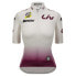 Фото #1 товара SANTINI Tour De France Femme Avec Zwift Best Young Leader 2023 Short Sleeve Jersey