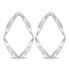 Statement silver earrings EA851W