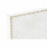 Изголовье кровати DKD Home Decor 160 x 3,5 x 80 cm Позолоченный Белый Деревянный MDF