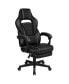 Gaming Bundle-Cup/Headphone Desk & Reclining Footrest Chair