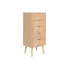 Фото #1 товара Тумба с ящиками Home ESPRIT Натуральный Древесина павловнии Деревянный MDF 42 x 34 x 101 cm