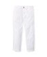 Toddler and Little Boys Straight Fit Twill Pant