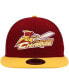 ფოტო #4 პროდუქტის Men's Wine, Gold Cleveland Charge 2022-23 NBA G League Draft 9FIFTY Snapback Hat
