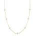 Фото #1 товара Girls Crew women's Shimmer Blossom Necklace