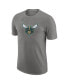 Фото #2 товара Men's Charcoal Charlotte Hornets 2023/24 City Edition Essential Warmup T-shirt