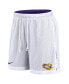 Фото #3 товара Men's White/Purple LSU Tigers Primetime Reversible Performance Shorts